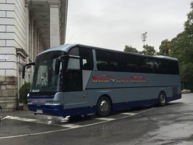 Автобуси под наем за превоз на спортисти, спортни състезания. София.