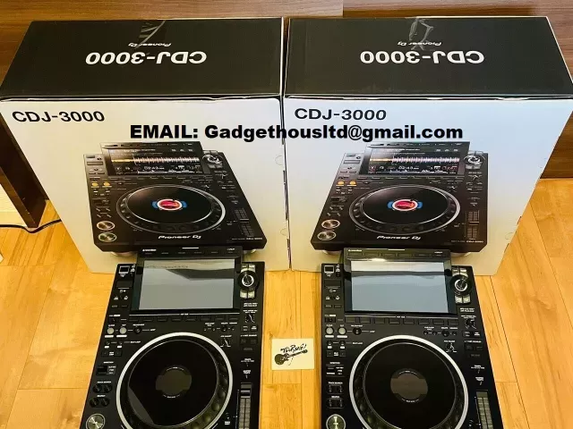 Pioneer DJ XDJ-RX3, Pioneer DDJ-REV7 DJ Controller, Pioneer XDJ-XZ,  DDJ-1000, Pioneer DDJ 1000SRT, Pioneer CDJ-3000
