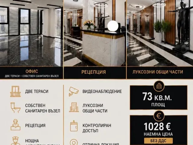 Представителен офис под наем в Бизнес Център „Графит“, кв. Лозенец